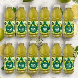 an image of the happy pear Vita Vibe Apple, Elderflower & Lime 500ml